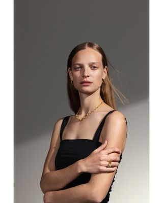 18K Yellow Gold Offspring Diamond Pav&eacute; Wavy Ring