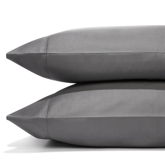 Hudson Park Collection 680tc King Sateen Pillowcase, Pair - 100% Exclusive In Charcoal
