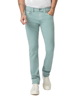 PAIGE Lennox Slim Fit Jeans in Vintage Dried Sage | Bloomingdale's