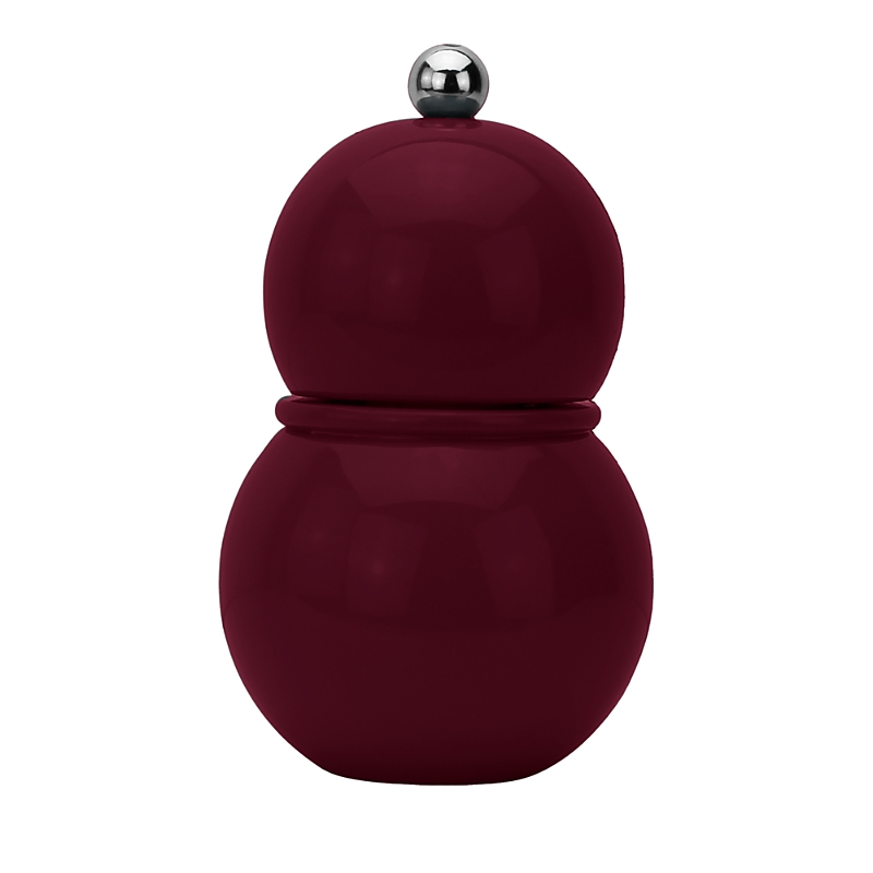 Addison Ross Lacquer Bobbin Salt Or Pepper Mill Grinder In Cherry
