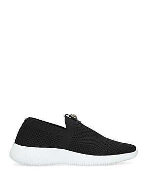 Shop Kurt Geiger Women's Lorna Slip On Sneakers In Black