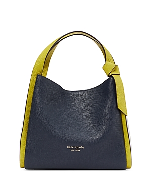 Kate Spade Knott Colorblocked Medium Crossbody Tote In Blazer Blue Multi