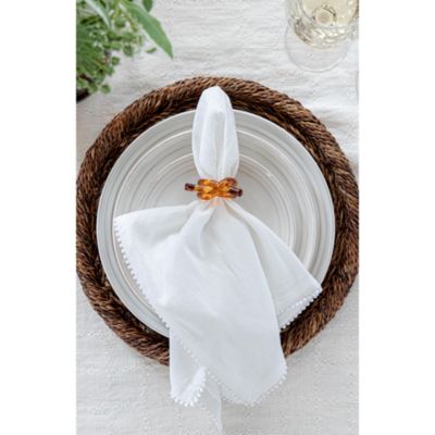  Trim Linen/Cotton Napkin