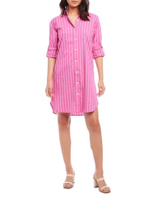 Karen Kane Striped Shirt Dress | Bloomingdale's
