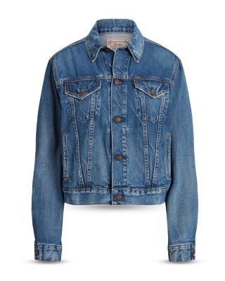 Ralph Lauren ライトブルーデニムジャケット　Size　7 Ralph Lauren Relaxed Denim Trucker Jacket in Blue