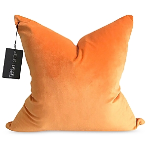 Modish Decor Pillows Velvet Decorative Pillow Cover, 24 X 24 In Sunset