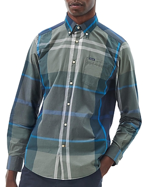 Barbour Harris Tailored Fit Plaid Long Sleeve Shirt
