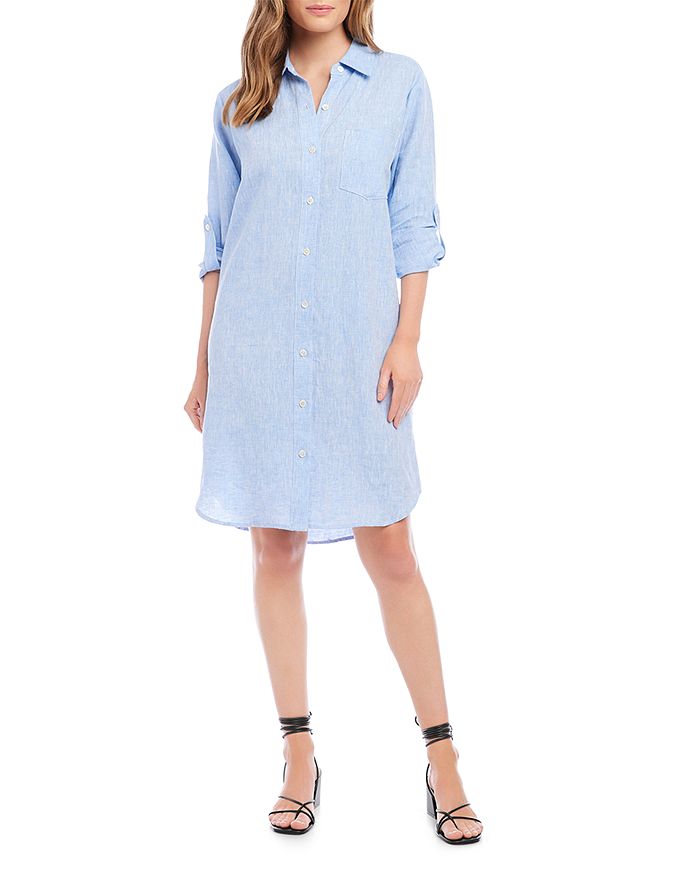 Karen Kane Linen Shirtdress | Bloomingdale's