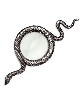 L'Objet - Platinum Plated Snake Magnifying Glass