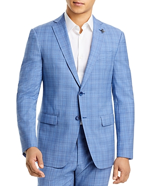John Varvatos Star Usa Tonal Plaid Slim Fit Suit Jacket