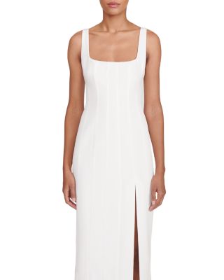 Portrait Sleeveless Seamed Gown