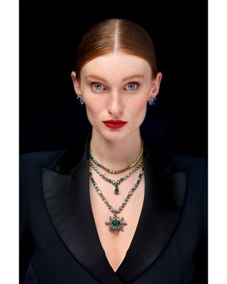 18K Yellow Gold Plated Sterling Silver Supernova Simulated Blue Sapphire &amp; Diamond Cushion Wing Stud Earrings