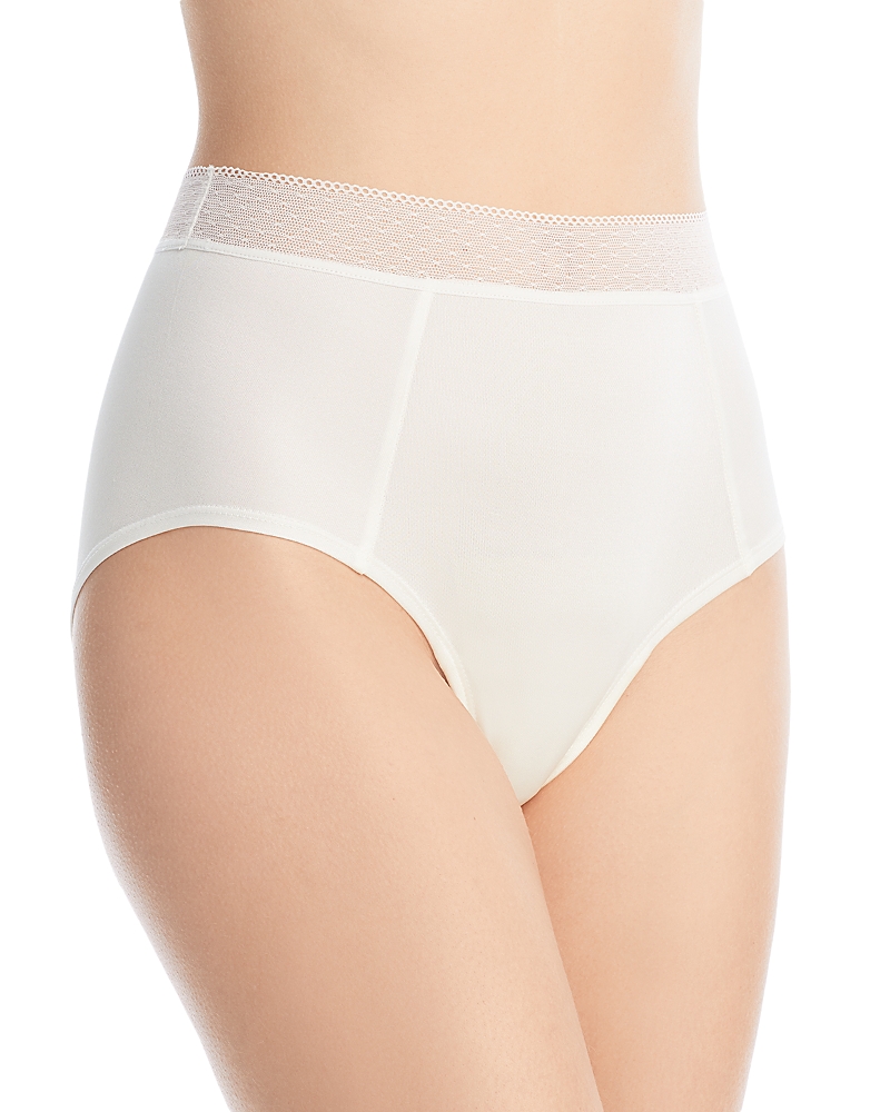 Uwila Warrior No Brainer Stretch Bikini Briefs, Basic Colors In Winter White