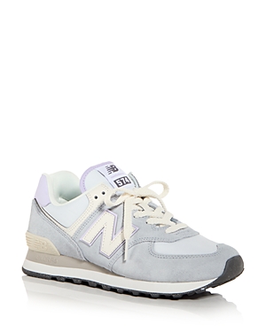 New Balance Women's 574 Low Top Sneakers In Granite