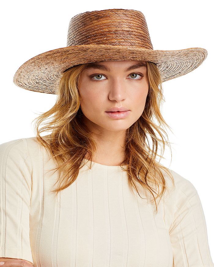rag & bone Rhea Straw Fedora Bloomingdale's