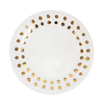 VIETRI - Medici Gold Dinner Plate