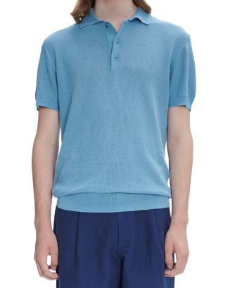 A.P.C｜SHORT-SLEEVED PIQUE/COLLAR (Agustino Polo Shirt ( Agustino polo shirt | Organic cotton polo shirt in terry