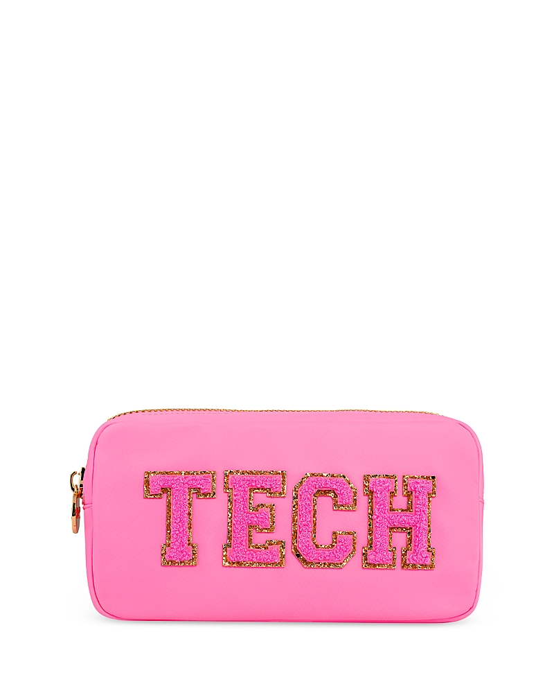 Stoney Clover Lane Tech Bubblegum Small Pouch In Bubblegum/tech