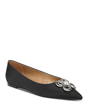 Sam Edelman Wanda Tour Pointed Toe Flat In Black