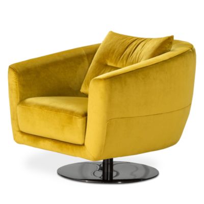 Adriana Fabric Swivel Chair