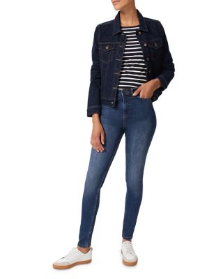 Gia Sculpting Skinny Jeans in Mid Wash