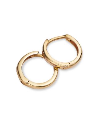 14K Yellow Gold Extra Small Huggie Hoop Earrings
