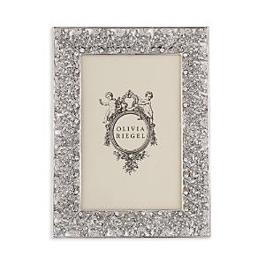 Shop Olivia Riegel Florence Frame, 4 X 6 In Silver