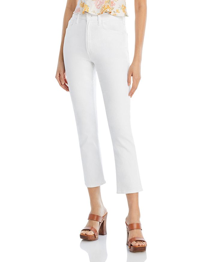 MOTHER Rider High Rise Ankle Jeans in Fairest of Them All | Bloomingdale's