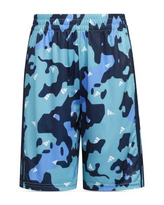 Blue camo adidas shorts online