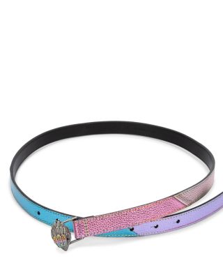 Women&#39;s Metallic Rainbow Belt