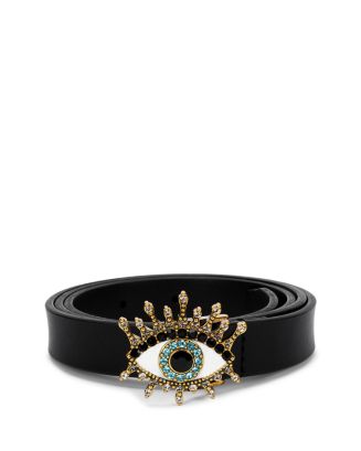 KURT GEIGER LONDON Reversible Evil Eye Belt | Bloomingdale display picture 3