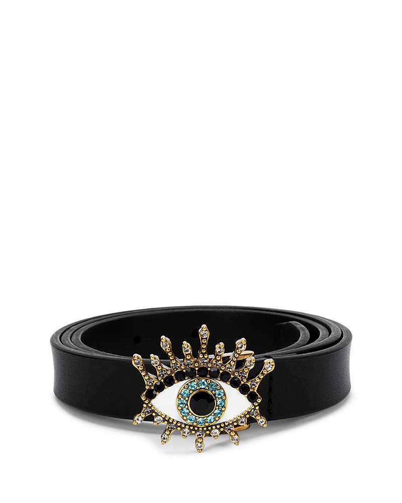KURT GEIGER REVERSIBLE EVIL EYE BELT