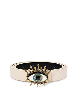 KURT GEIGER REVERSIBLE EVIL EYE BELT