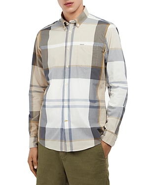 Barbour Harris Tailored Fit Plaid Long Sleeve Shirt