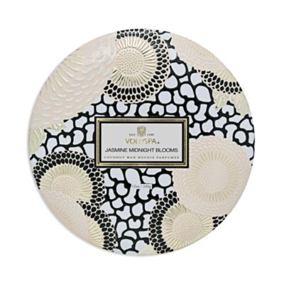 Jasmine Midnight Blooms 3-Wick Tin Candle, 12 oz.
