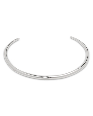 Shop Alexis Bittar Collar Necklace, 15 In Silver