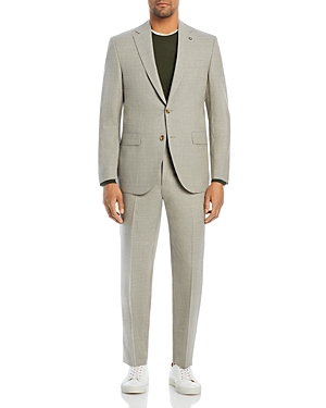 Jack Victor Napoli Melange Solid Regular Fit Suit