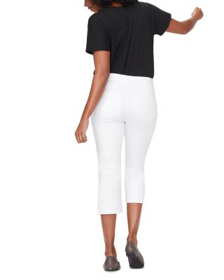 Marilyn High Rise Crop Straight Jeans