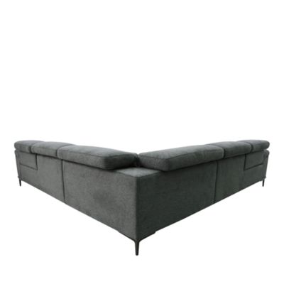 Aprile 5-Piece Power Reclining Fabric Sectional - Exclusive