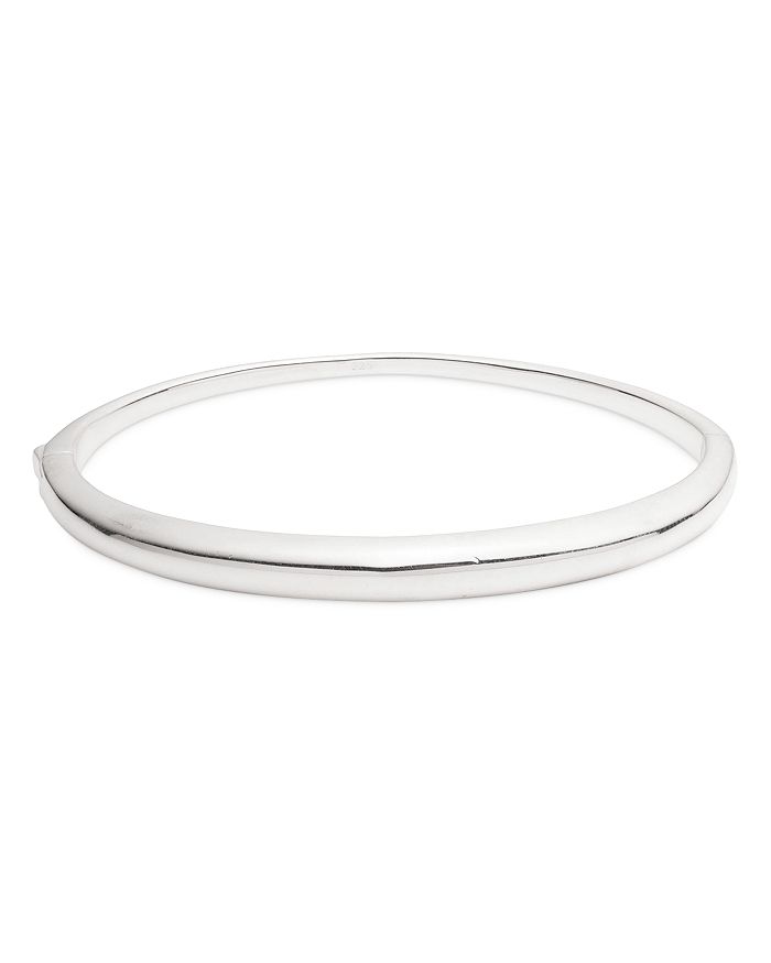 LAURENCE BANGLE DARK BROWN SILVER main image 0