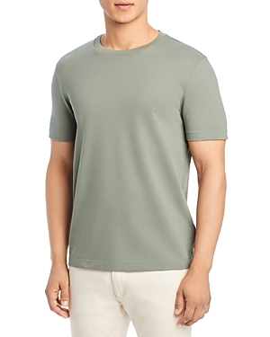 HUGO BOSS TIBURT REGULAR FIT TEXTURED SHORT SLEEVE TEE