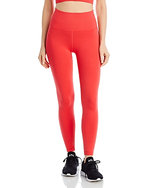 Free People Fp Movement By  Good Karma Leggings In Cayenne