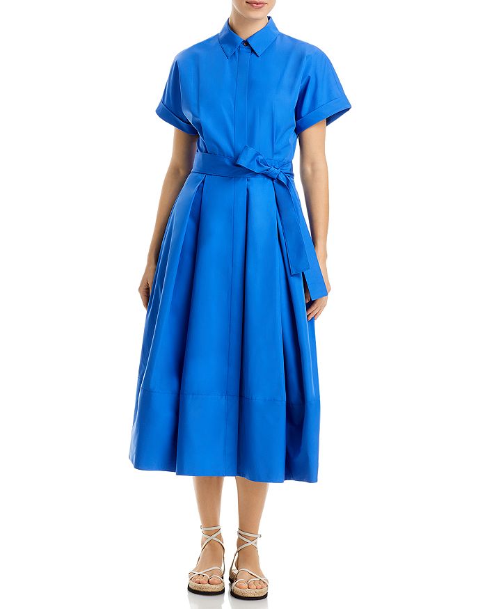 Lafayette 148 New York Cotton Tulip Shirt Dress Bloomingdale s