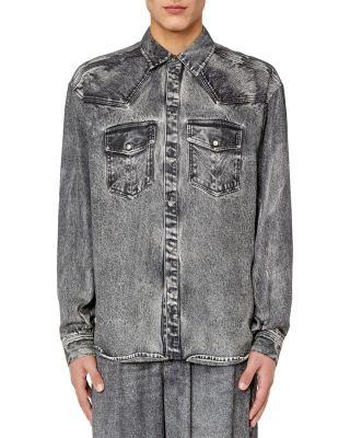 Diesel - Gils Denim Long Sleeve Button Front Shirt