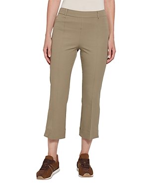 Lyssé Lysse Cropped Amanda Bootcut In Deep Khaki