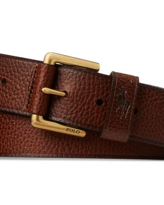 Signature Pony Leather Belt