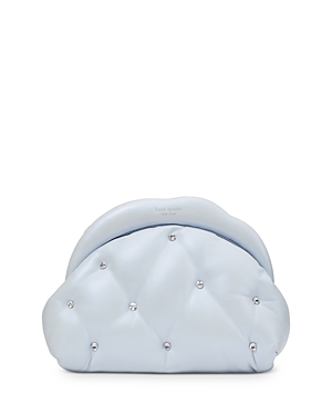 kate spade new york Shade Pearlized Smooth Quilted Leather Cloud Clutch