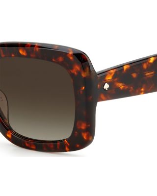 Bellamy Rectangular Sunglasses, 52mm