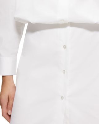 Theory Long Sleeve Shirt Dress | Bloomingdale's Women