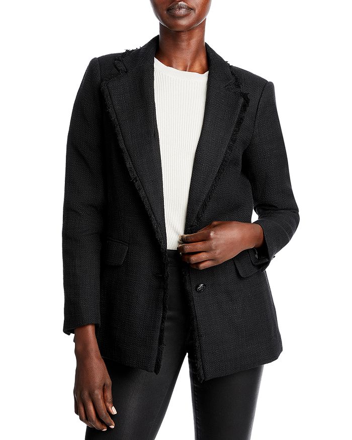 Karl Lagerfeld Paris Blazer Femme Tweed Léger - Style Chic Et Parisien